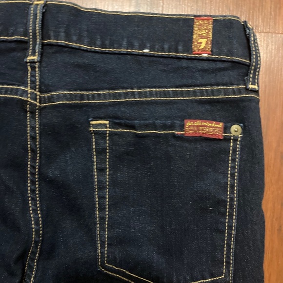 NWT 7 for all mankind denim ankle skinny jean 29 - Picture 4 of 4